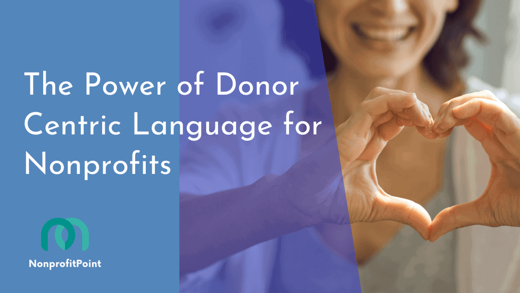 donor centric language