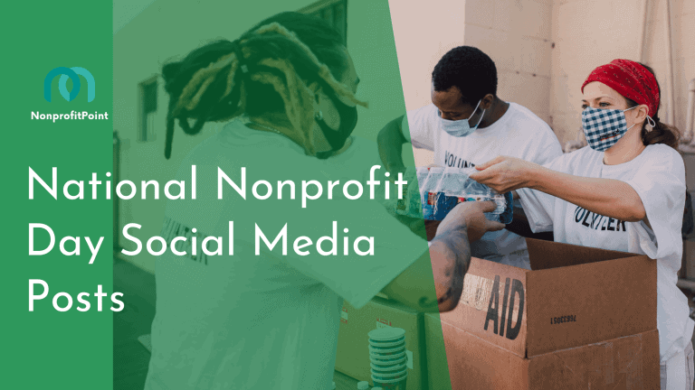 National Nonprofit Day Social Media Posts – 9 Ideas For Nonprofits