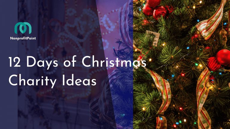 12 Days of Christmas Charity Ideas (+ 8 Bonus Ideas)