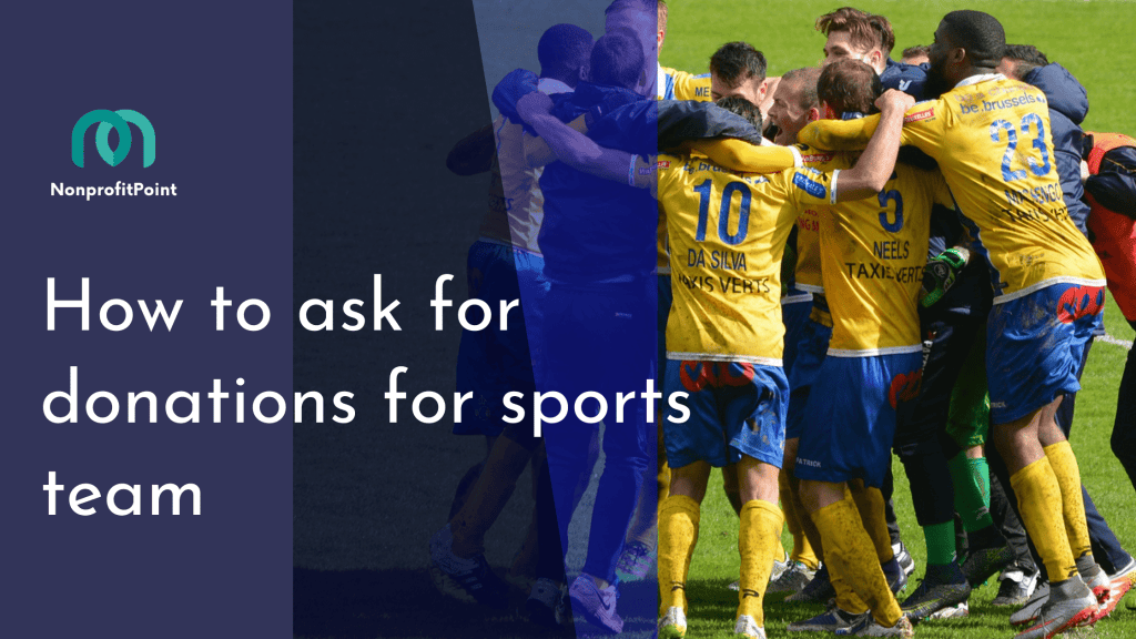 How to ask for donations for sports team