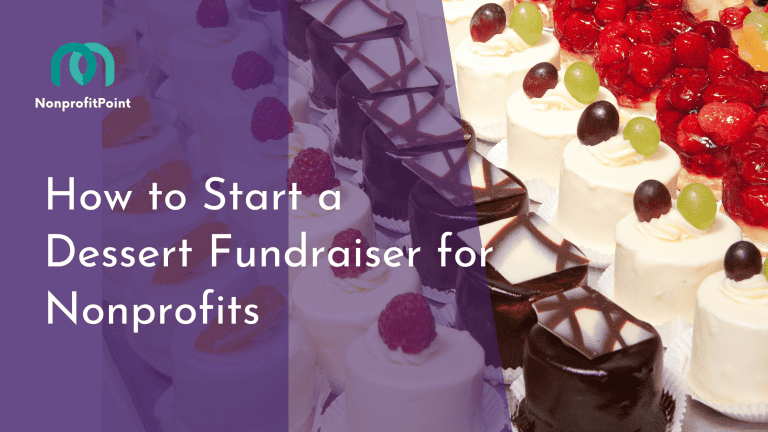 How to Start a Dessert Fundraiser for a Non-Profit Organization