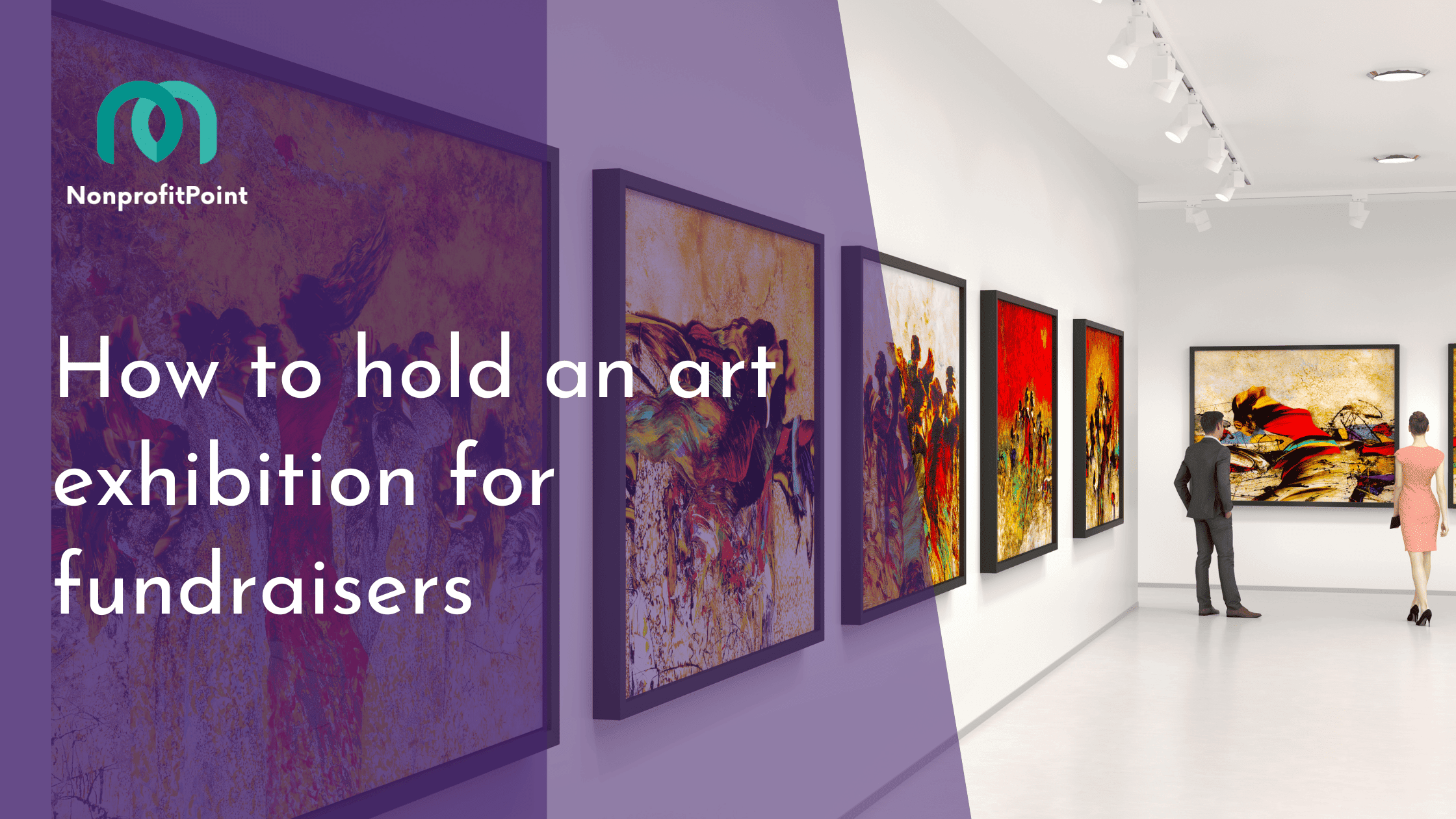 How to hold an art exhibition for fundraiser