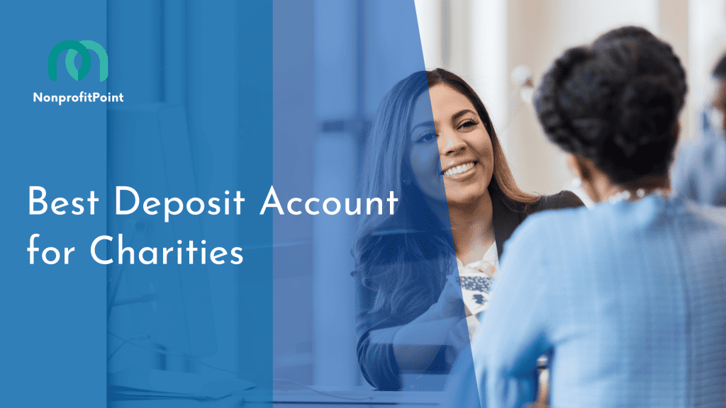 best deposit accounts for charities