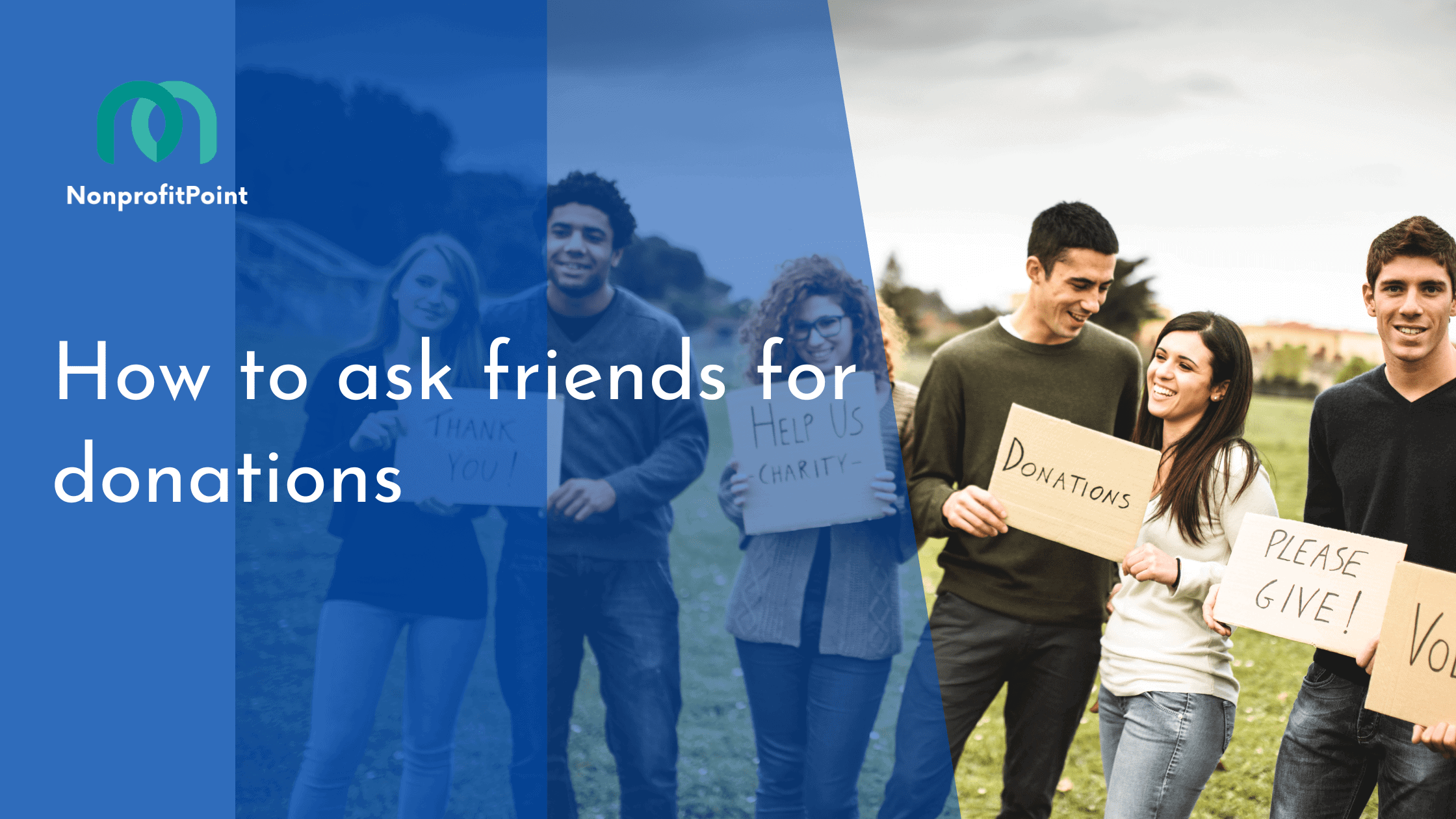How to ask friends for donations
