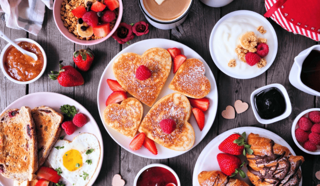 Breakfast foods that encourage giving