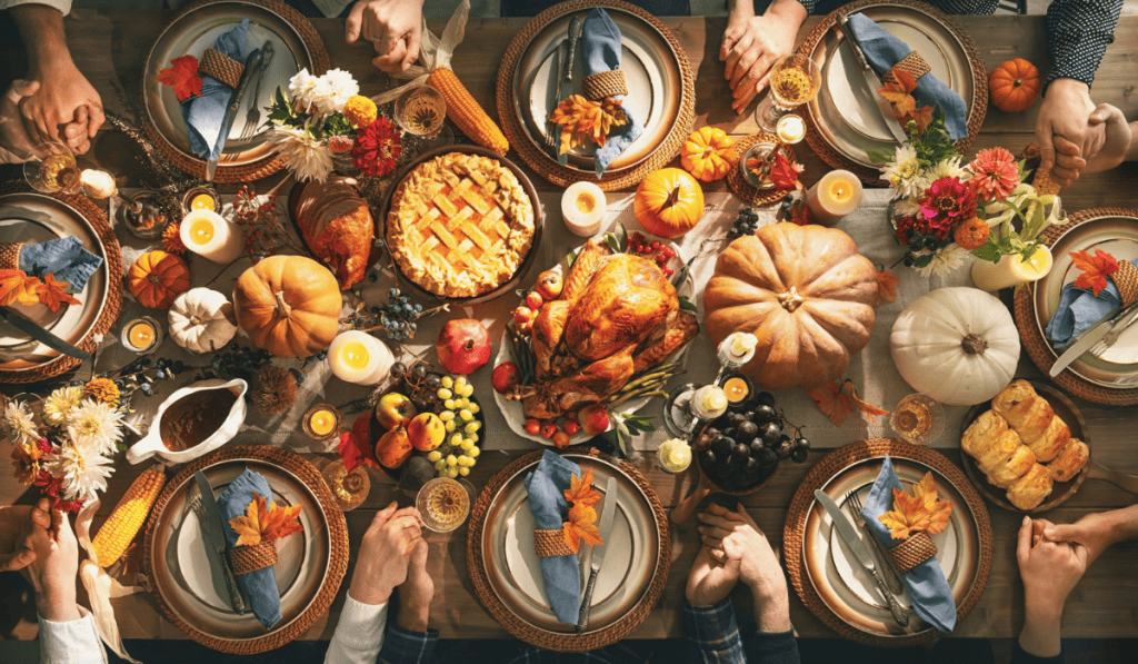 Celebrate with a feast thanksgiving