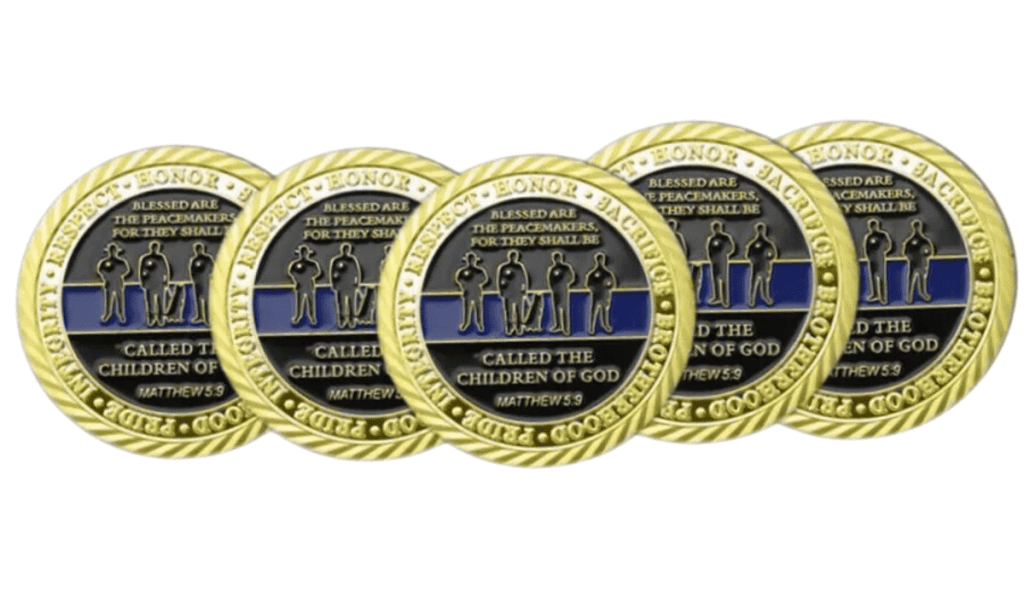 Customized challenge coins to celebrate