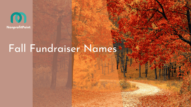 78 Fall Fundraiser Names For Your Next Event | Harvesting Hope