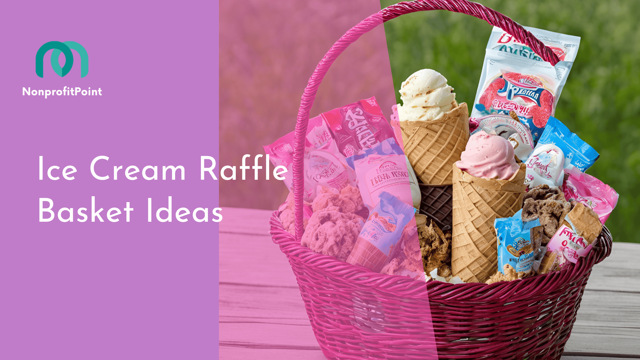 Ice Cream Raffle Basket Ideas