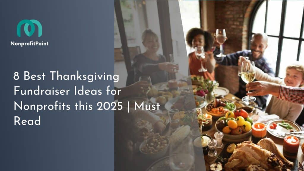 A family enjoying thanksgiving