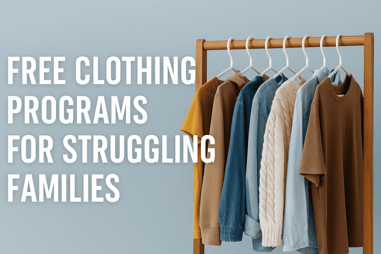 Free Clothing Programs for Struggling Families | Clothing Charities ...