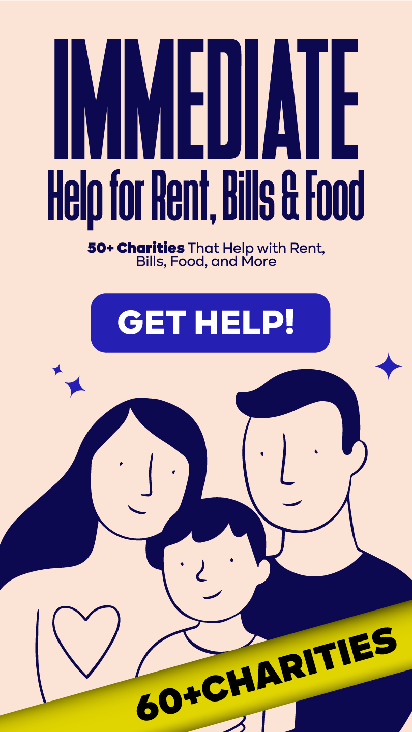 50+ Charities that help with rent bills, food and more!