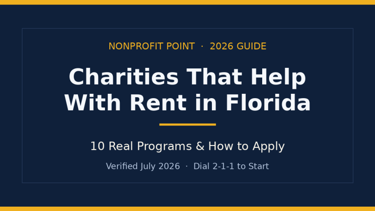 Charities That Help With Rent in Florida: 10 Real Programs (2026)