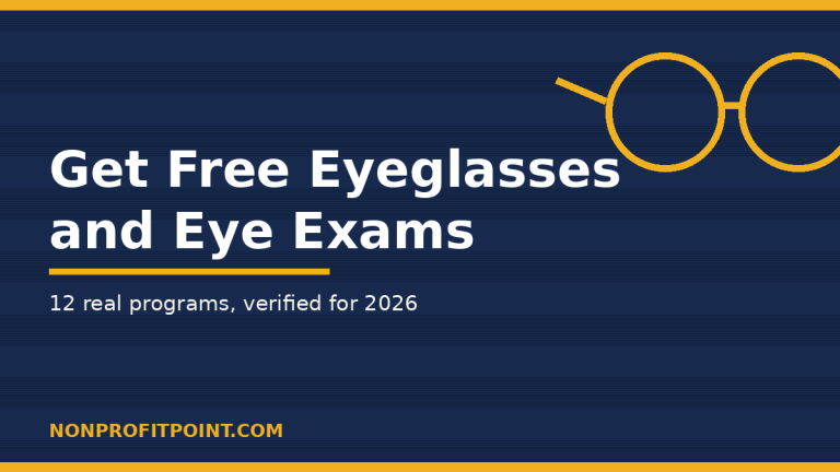 Charities That Help With Eyeglasses: 12 Real Programs (2026)