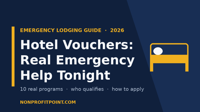 Charities That Help With Hotel Vouchers: 10 Real Programs (2026)