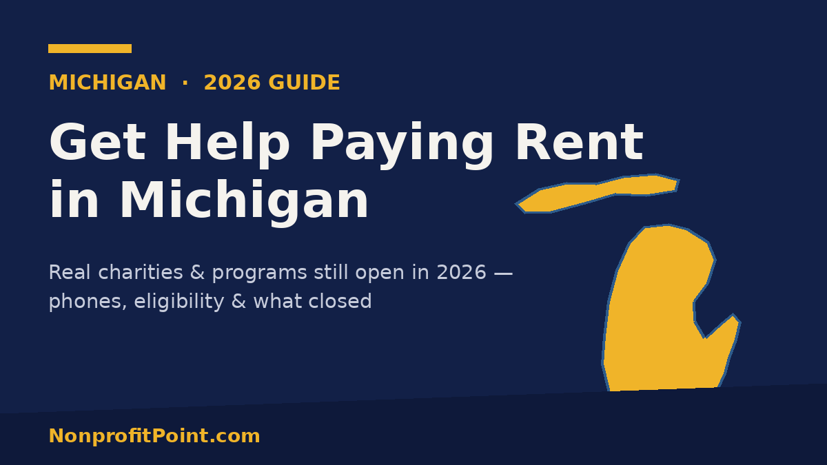 Charities that help with rent in Michigan - real programs and verified phone numbers, 2026