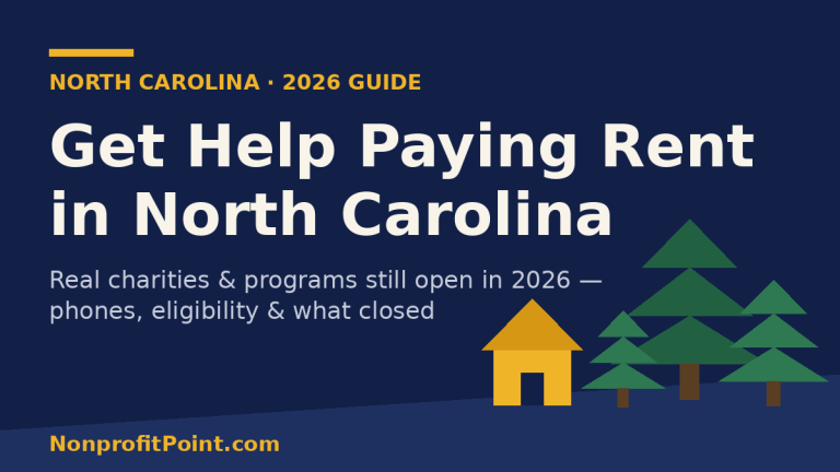 Charities That Help With Rent in North Carolina: 14 Real Programs (2026)